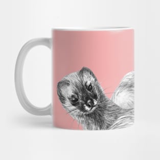 Siberian Weasel Kolinsky Kolonok Mug